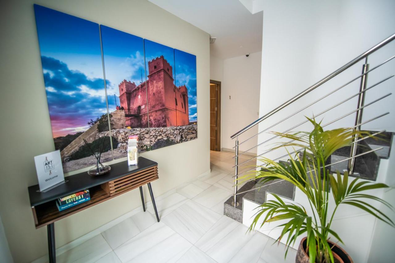 Artist Terrace Apartments Mellieħa Exterior foto